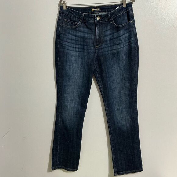 Lee secretly shapes Women's Blue Jeans size 14 Short - Picture 1 of 8